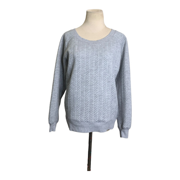 Prana Gray Sweatshirt - Picture 8 of 10